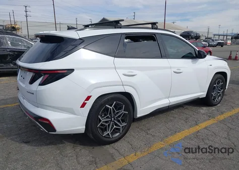 2024 Hyundai Tucson Hybrid N Line from USA, damaged, VIN KM8JFCD10RU159206